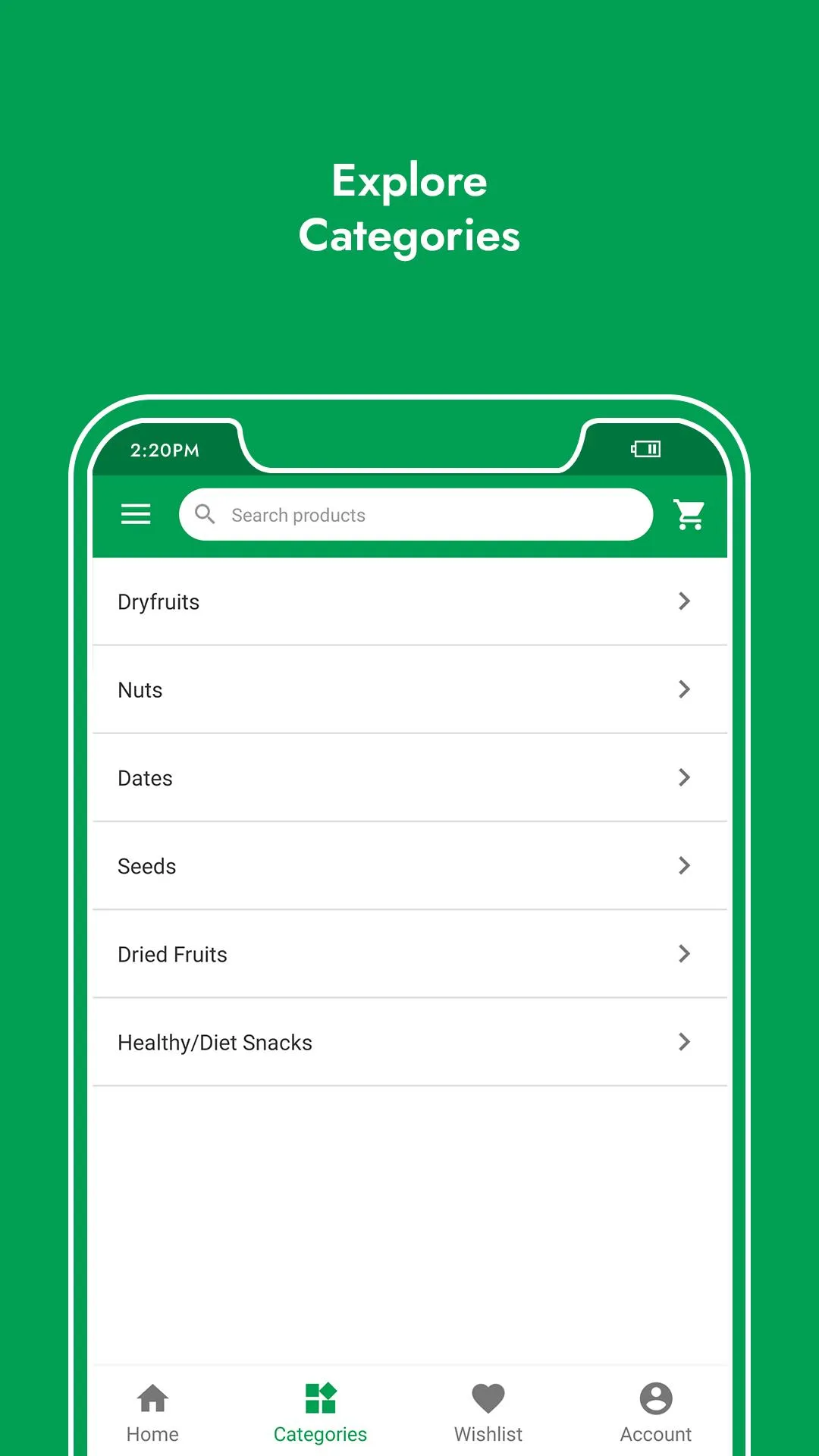 Healthyum Dryfruits | Indus Appstore | Screenshot