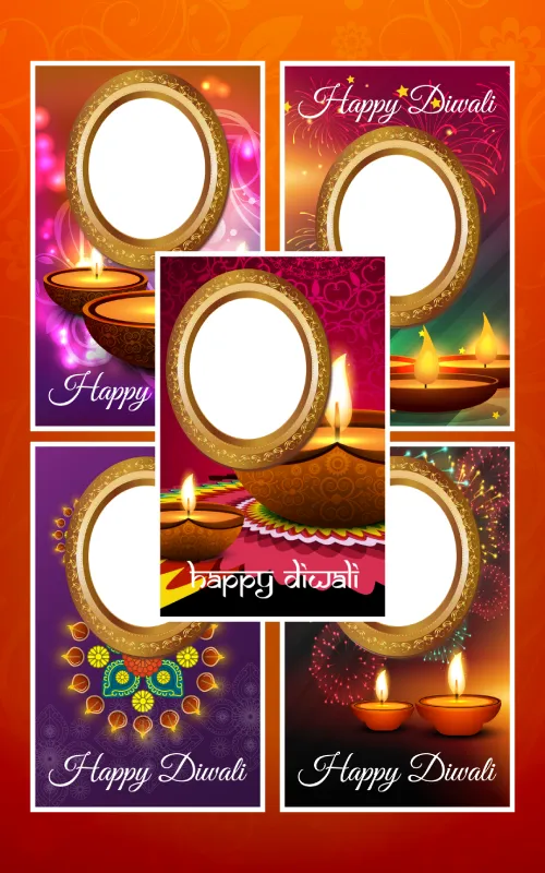 Diwali Photo Frame | Indus Appstore | Screenshot