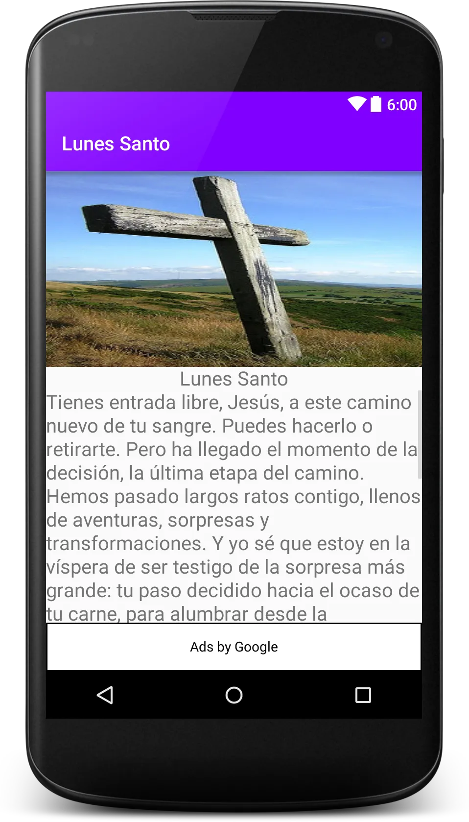 Oraciones Semana Santa | Indus Appstore | Screenshot