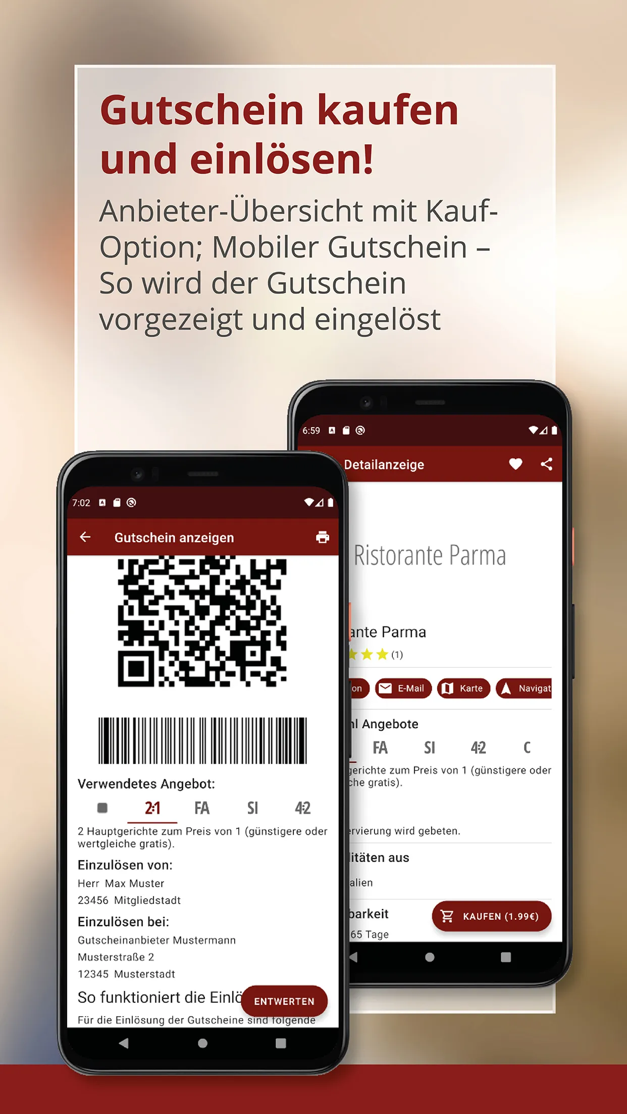 Mobile-Gutscheine.de | Indus Appstore | Screenshot