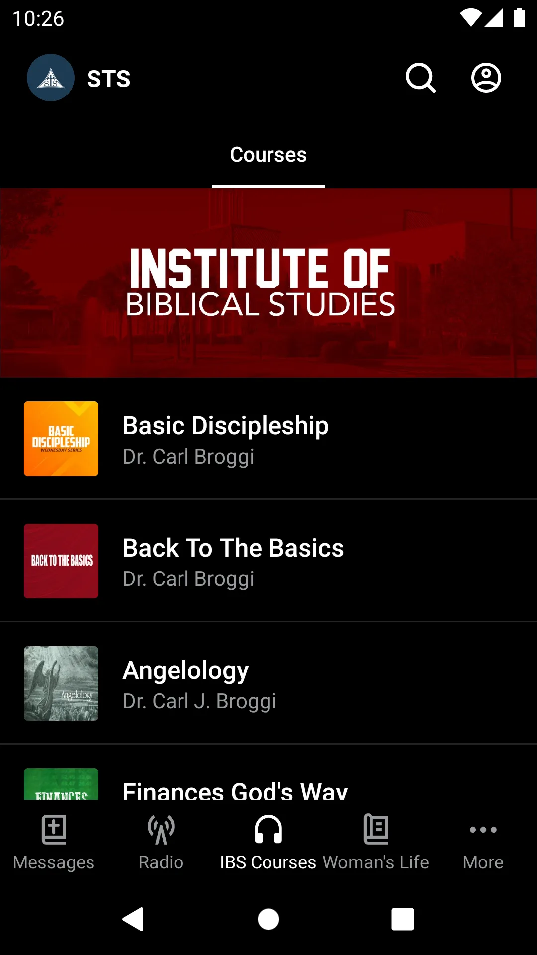 Search The Scriptures | Indus Appstore | Screenshot