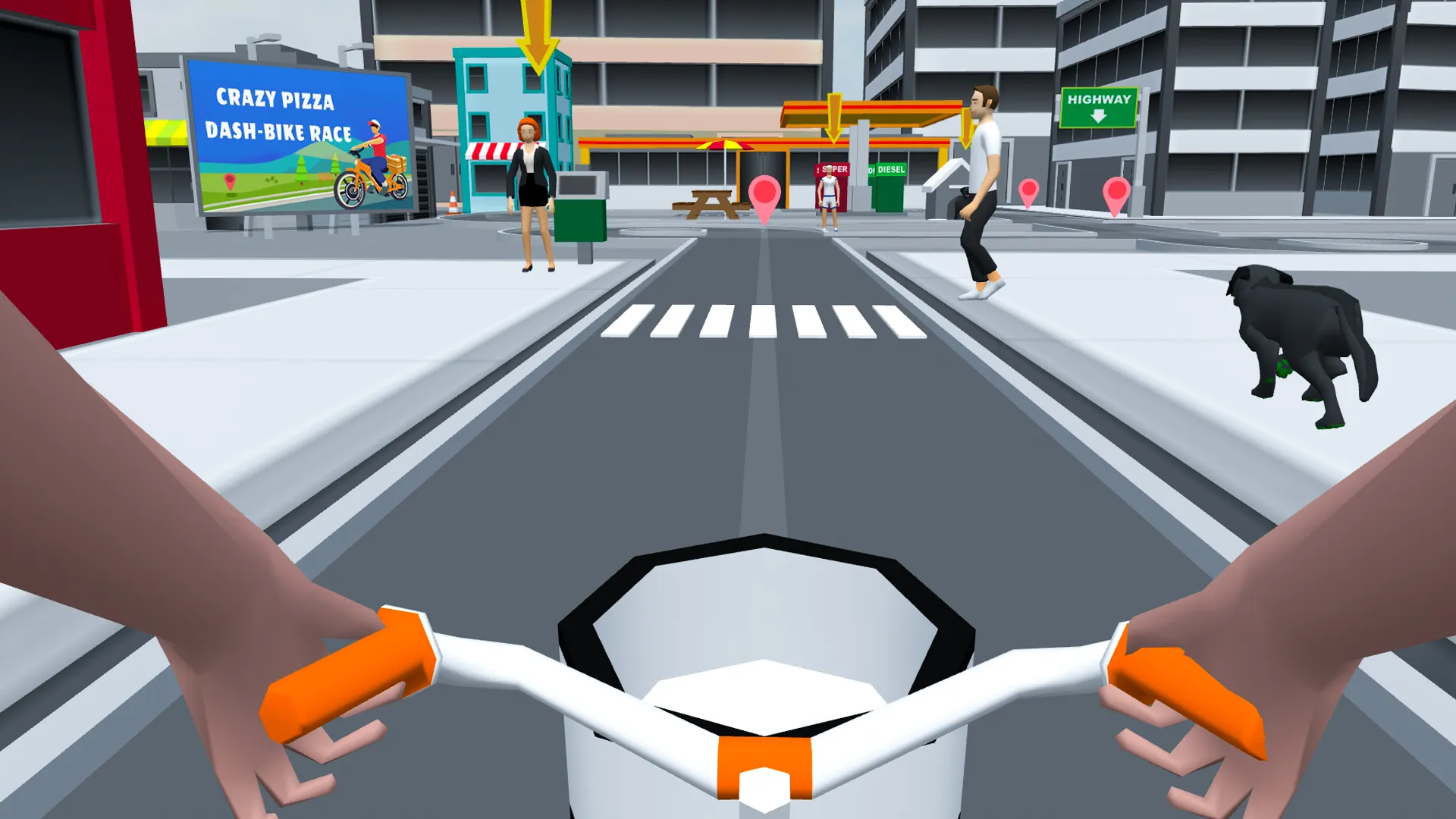Pizza Delivery Boy: Bike rush | Indus Appstore | Screenshot