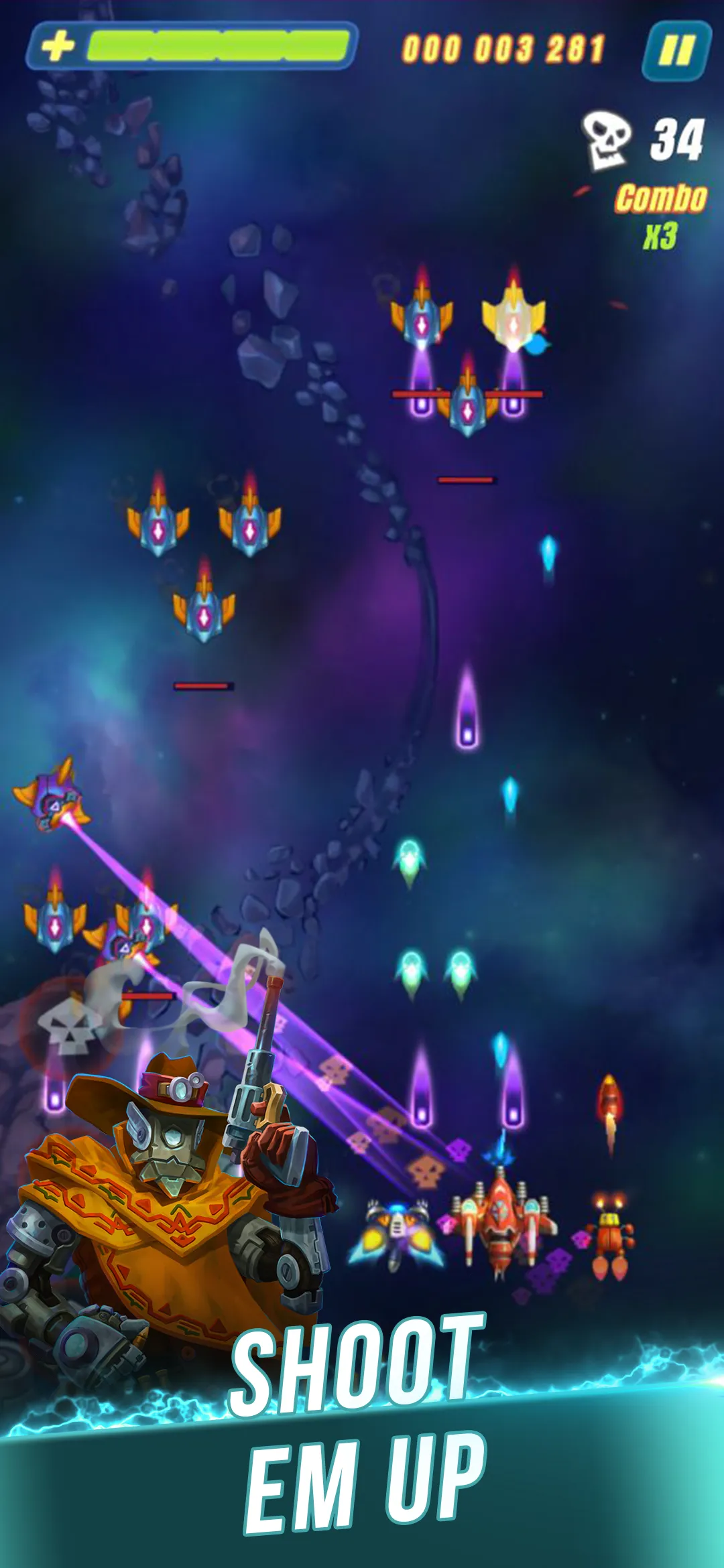 HAWK: Airplane Space games | Indus Appstore | Screenshot