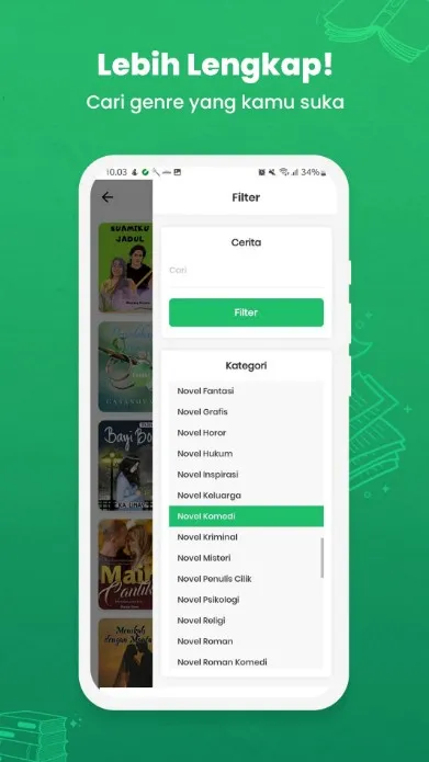 KBM App - Baca Novel dan Buku | Indus Appstore | Screenshot