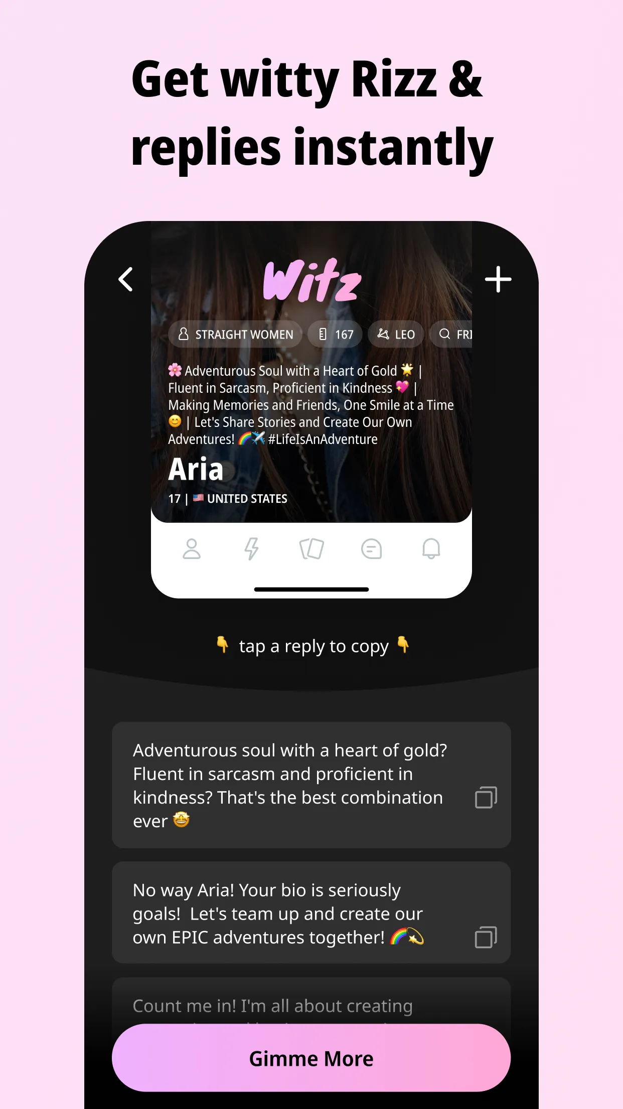 Witz: RizzGPT Dating Assistant | Indus Appstore | Screenshot