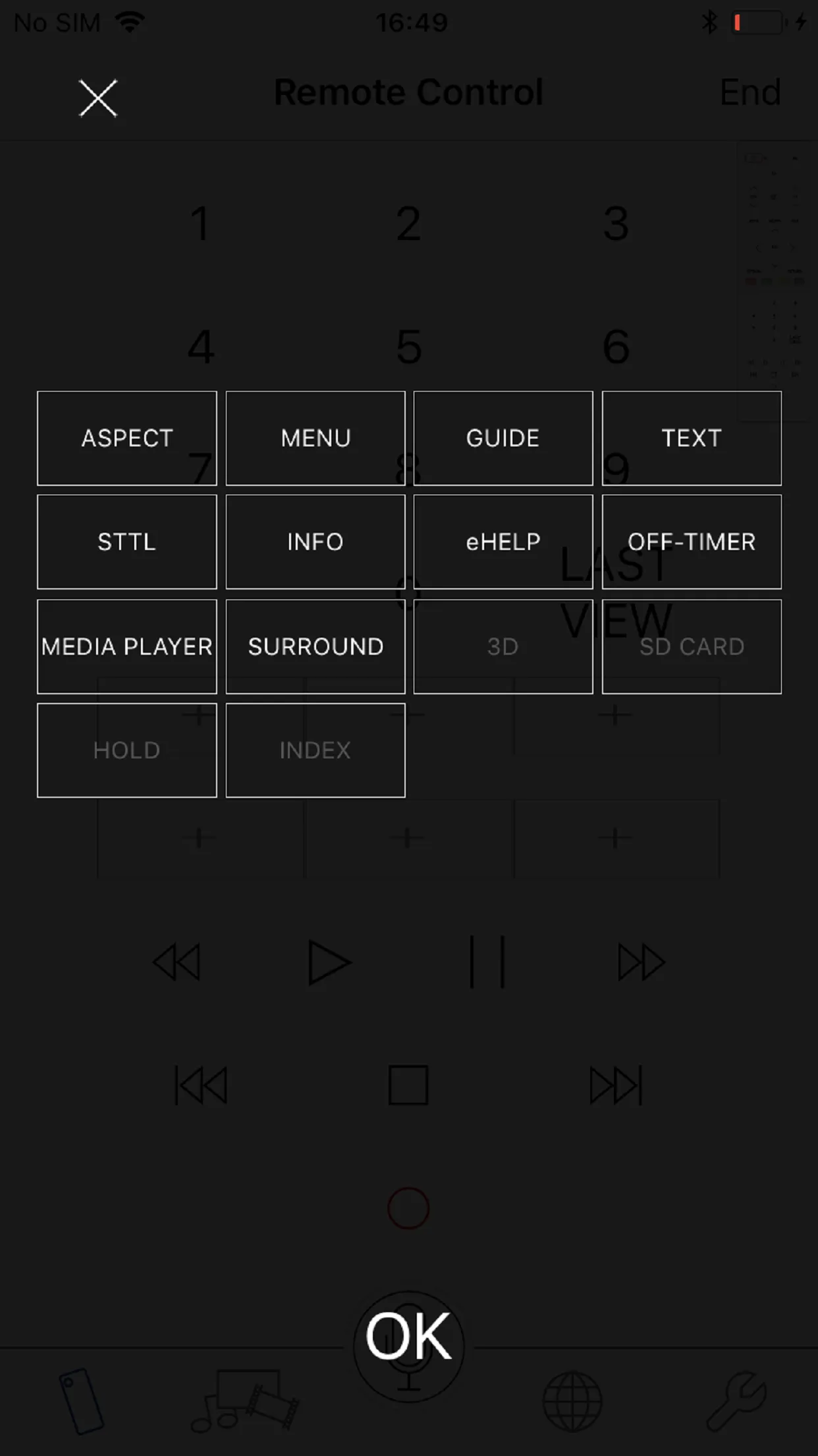 Panasonic TV Remote 3 | Indus Appstore | Screenshot