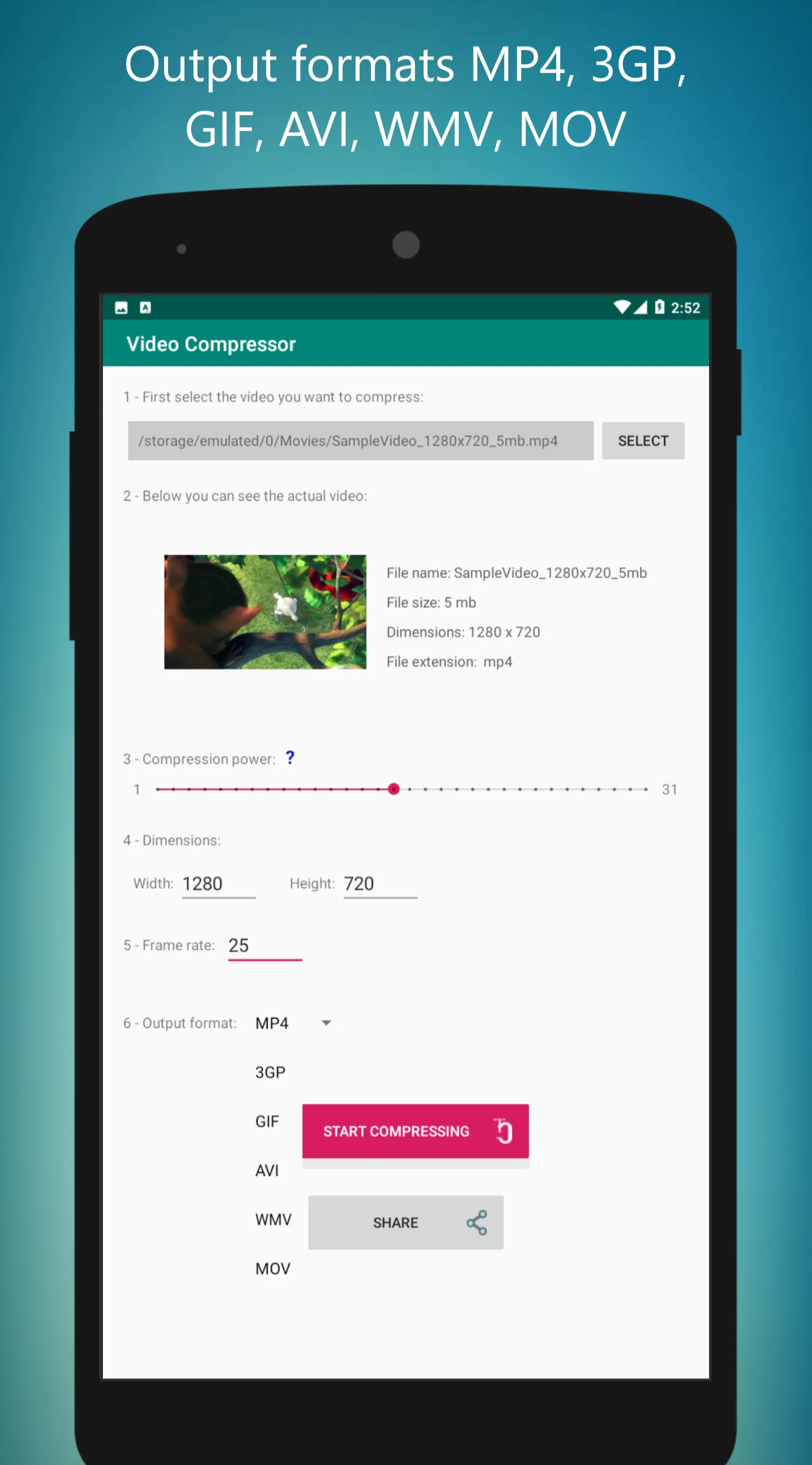 Video Compressor - Reduce Vide | Indus Appstore | Screenshot