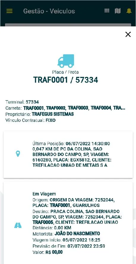 Trafegus Prestador | Indus Appstore | Screenshot