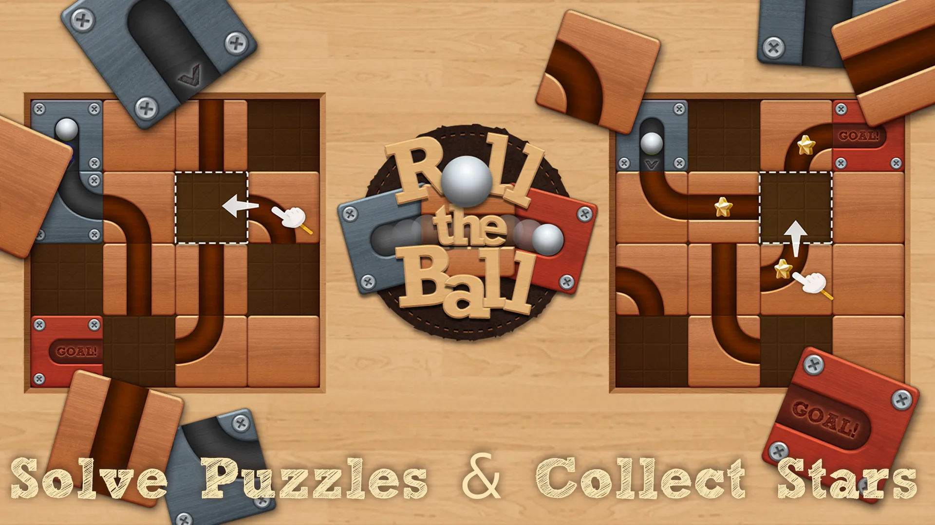 Roll the Ball® - slide puzzle | Indus Appstore | Screenshot