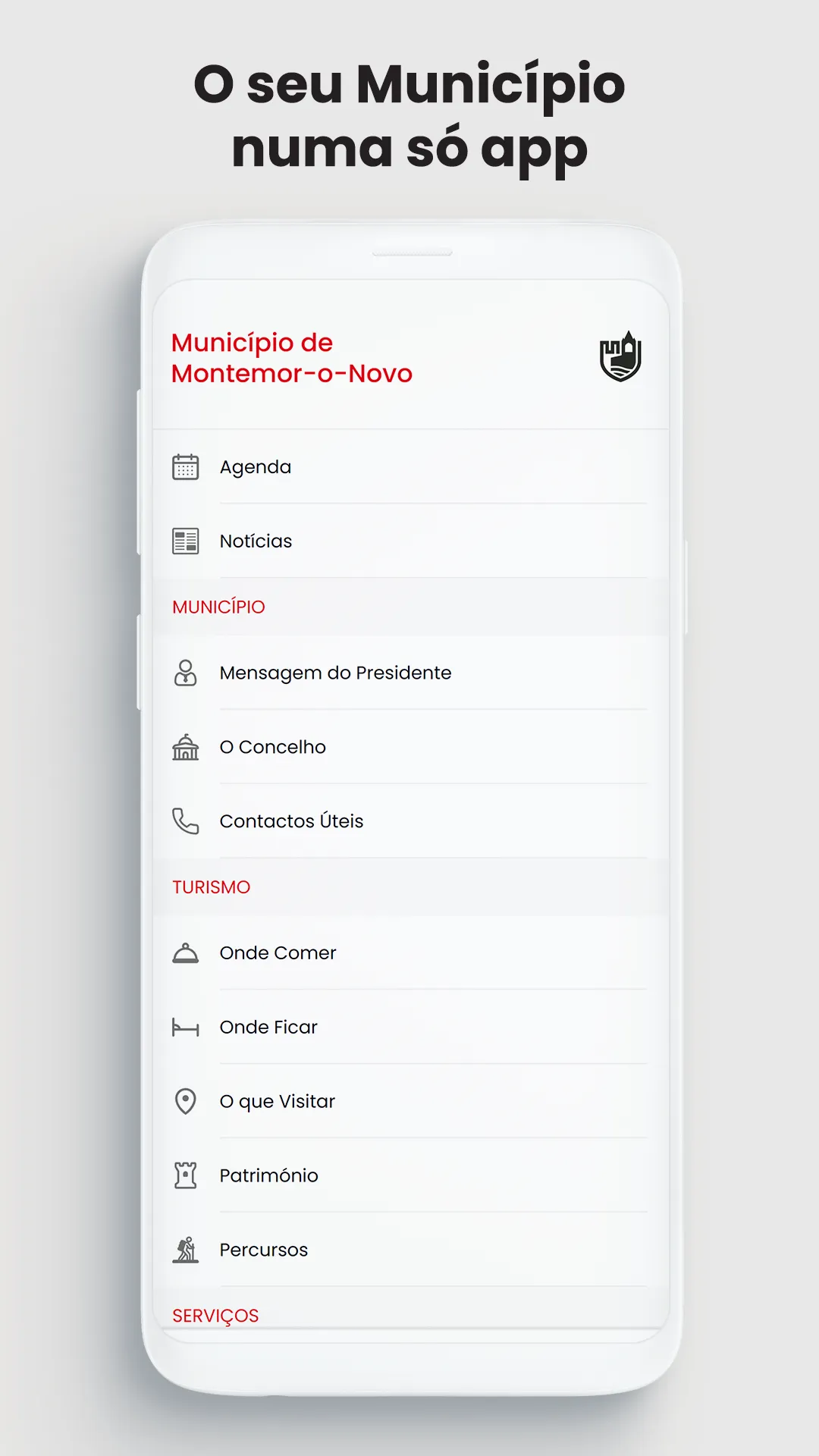 Município de Montemor-o-Novo | Indus Appstore | Screenshot