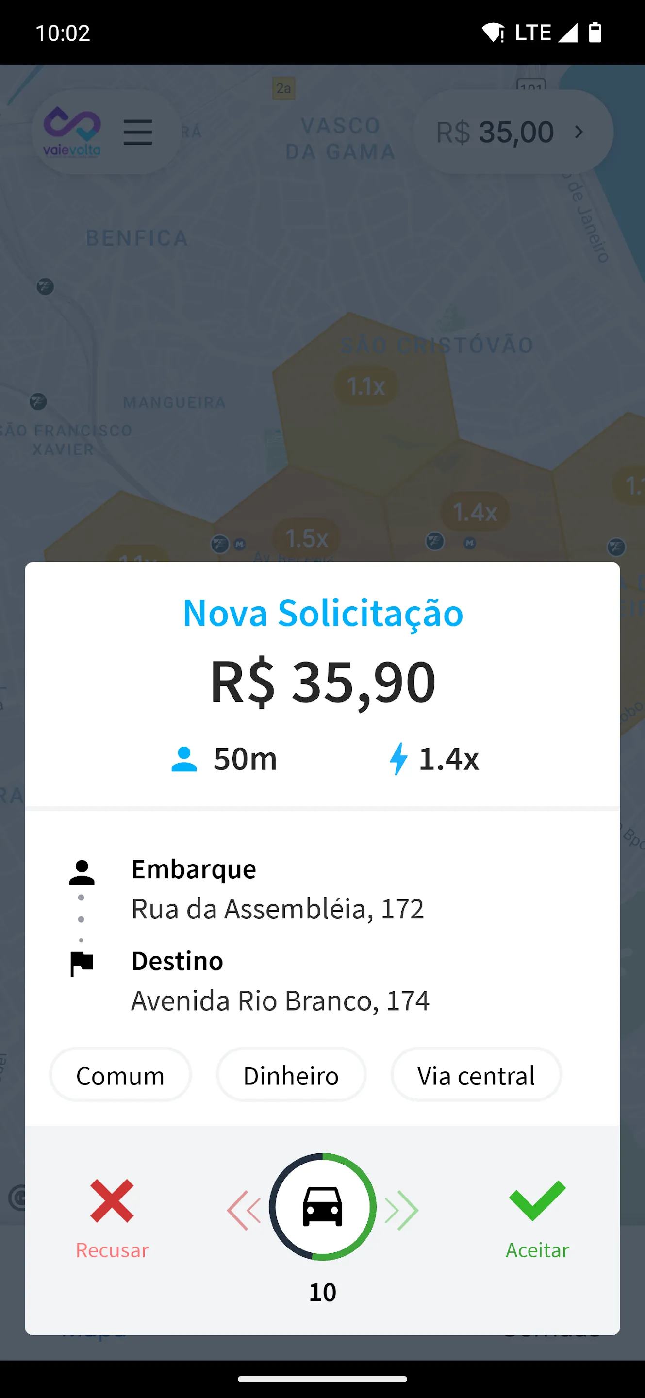 Vai e Volta - Motorista | Indus Appstore | Screenshot