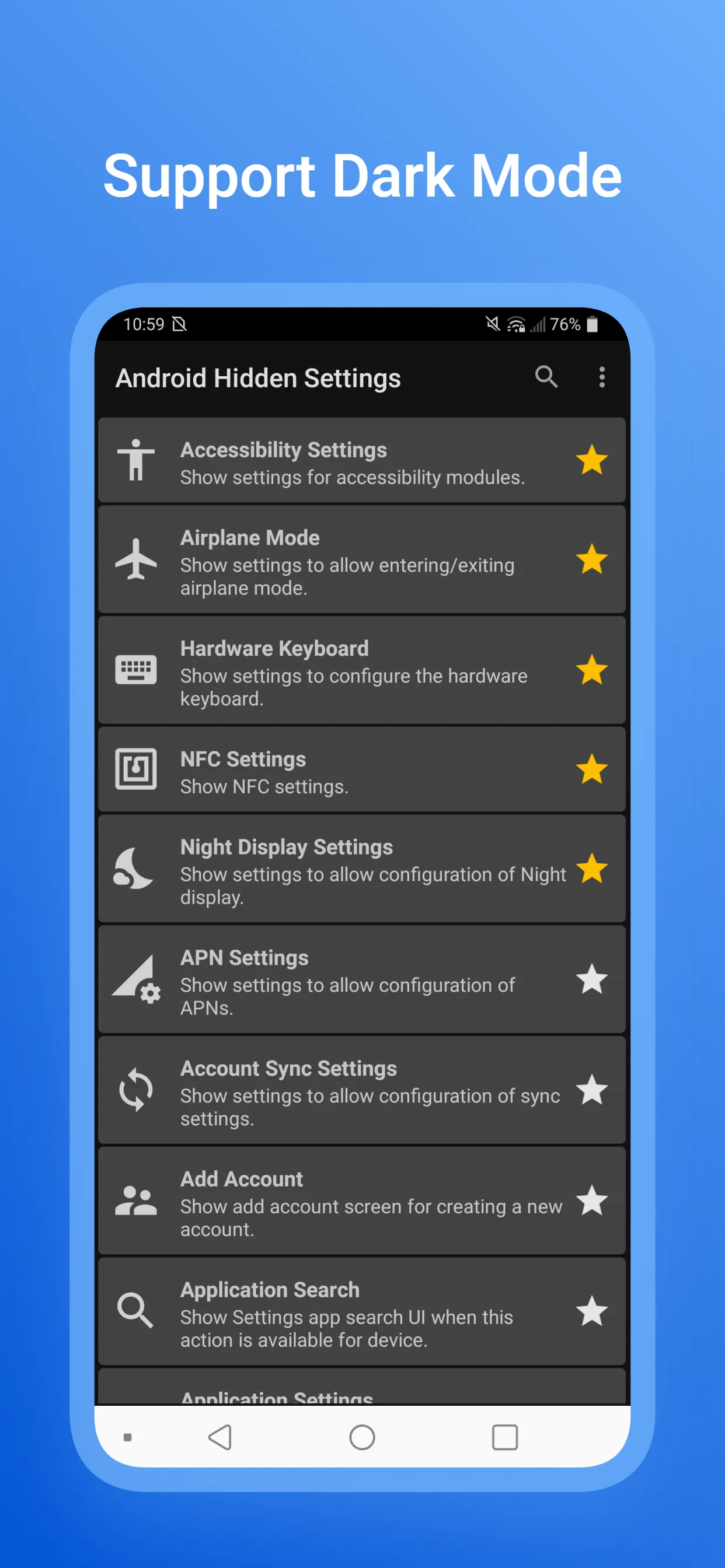 Android All Settings | Indus Appstore | Screenshot