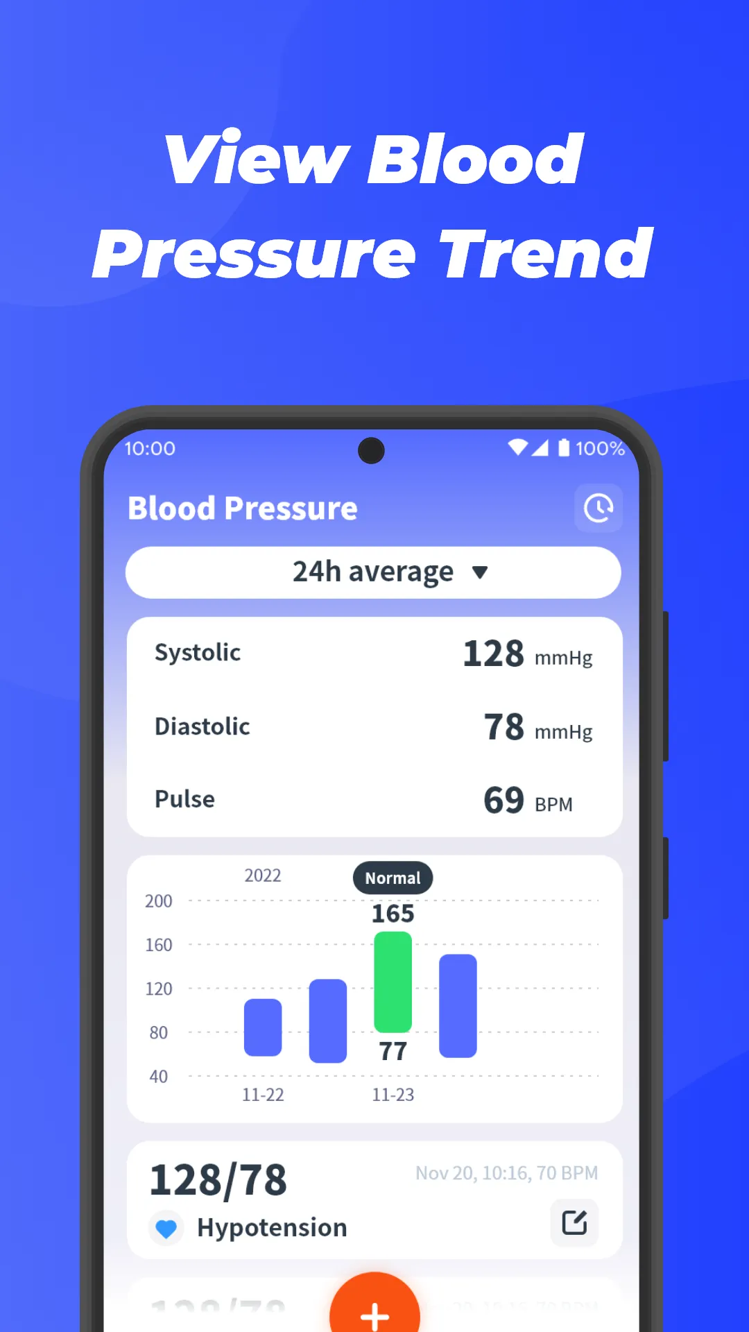 Blood Pressure Diary | Indus Appstore | Screenshot