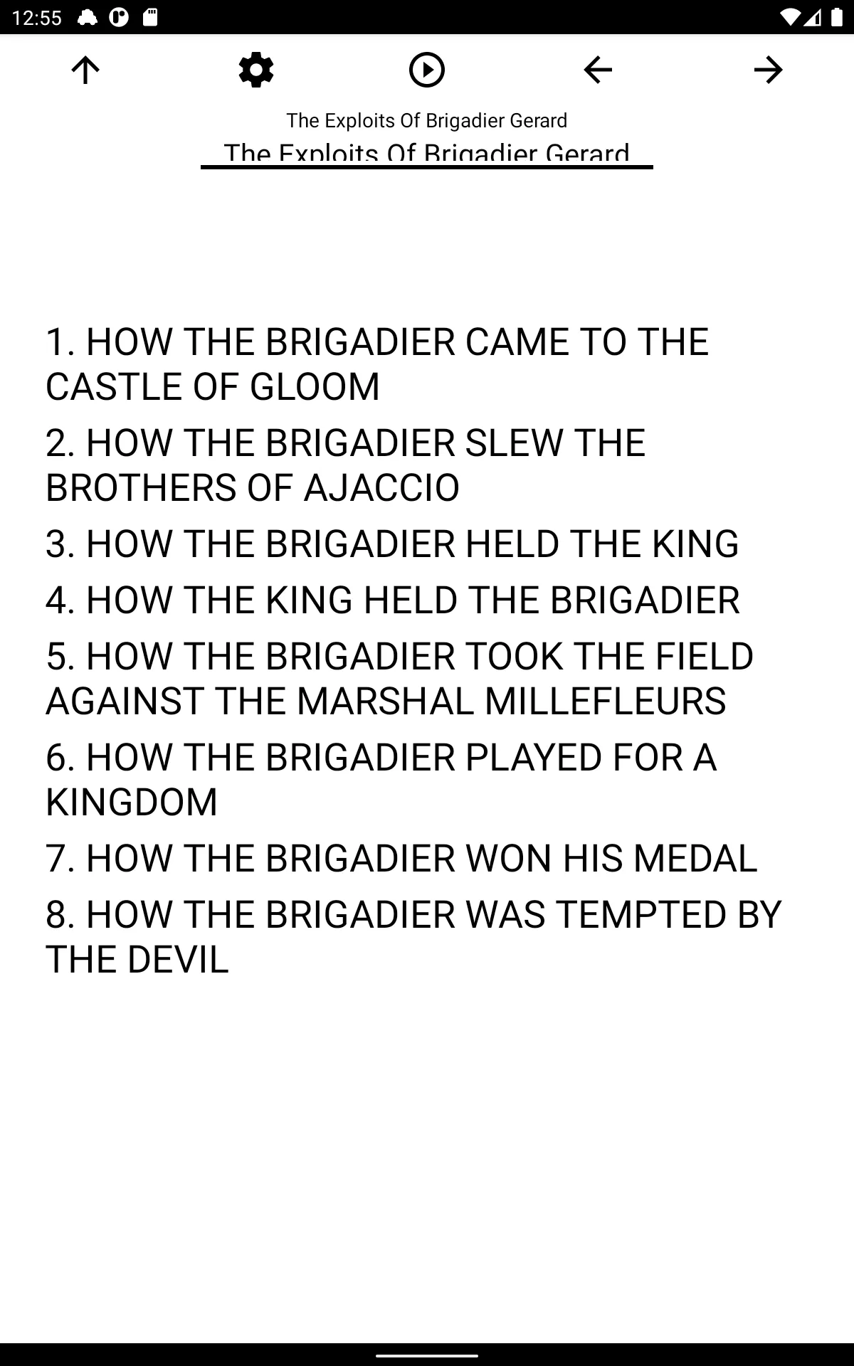 Book, The Exploits Of Brigadie | Indus Appstore | Screenshot