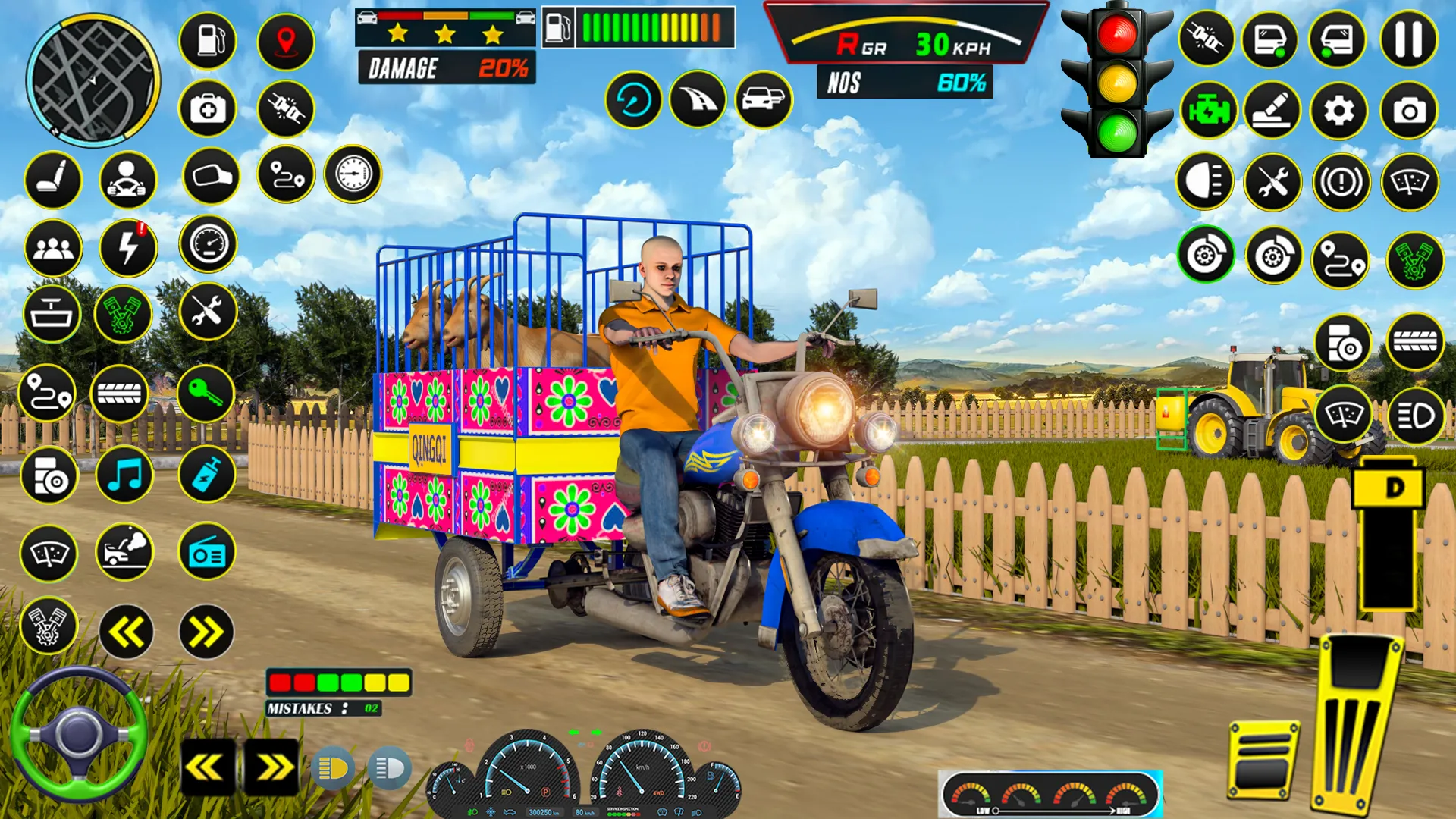 US Auto Rickshaw: Driving Game | Indus Appstore | Screenshot