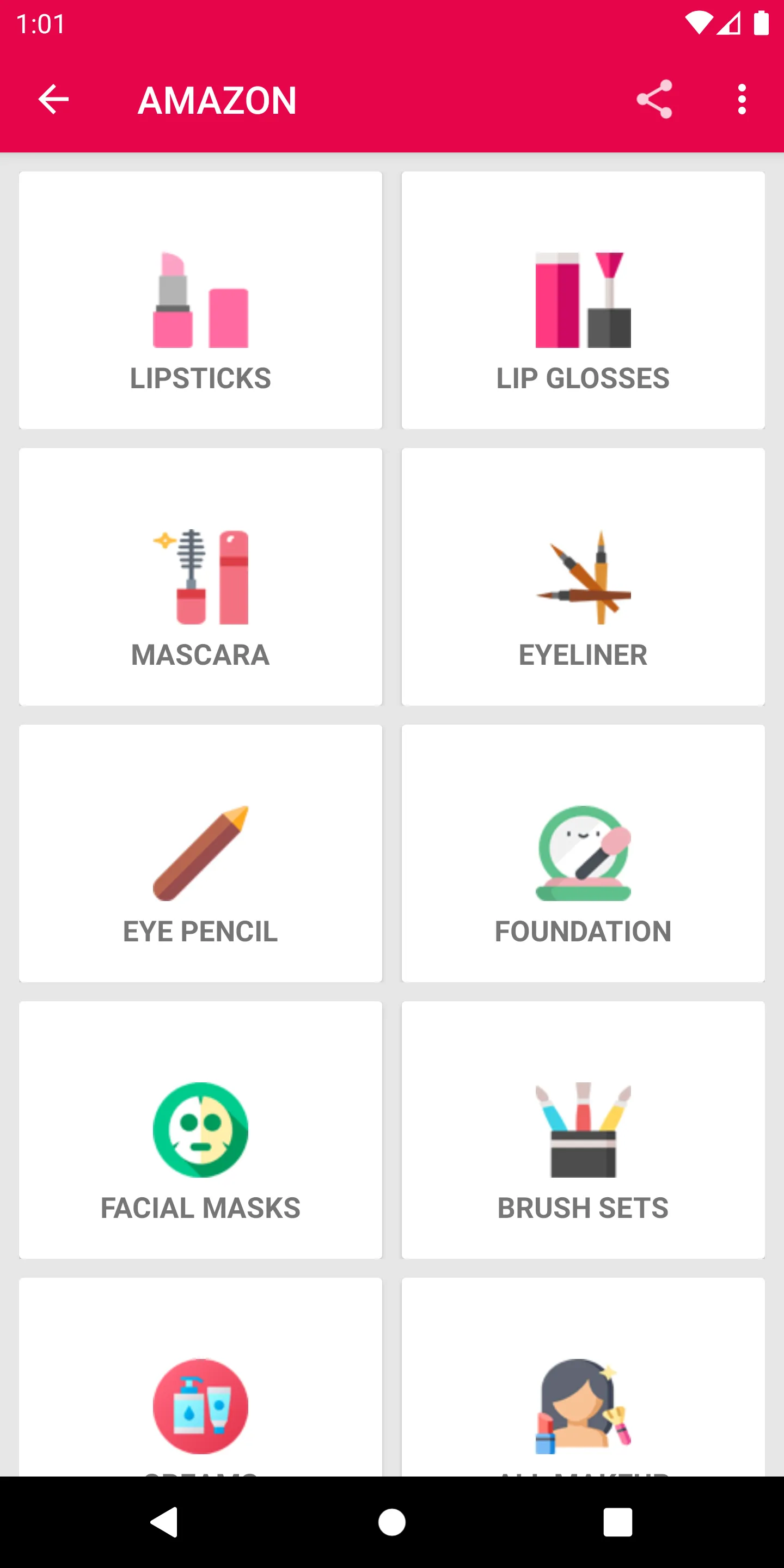 Beauty Makeup Store for Amazon | Indus Appstore | Screenshot