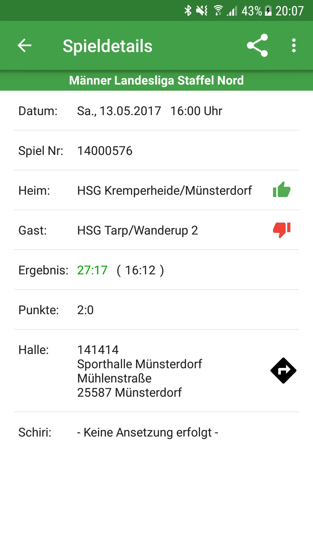 HSG Kremperheide/Münsterdorf | Indus Appstore | Screenshot