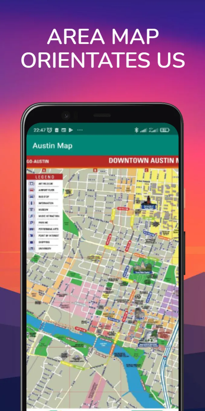 Austin Map | Indus Appstore | Screenshot