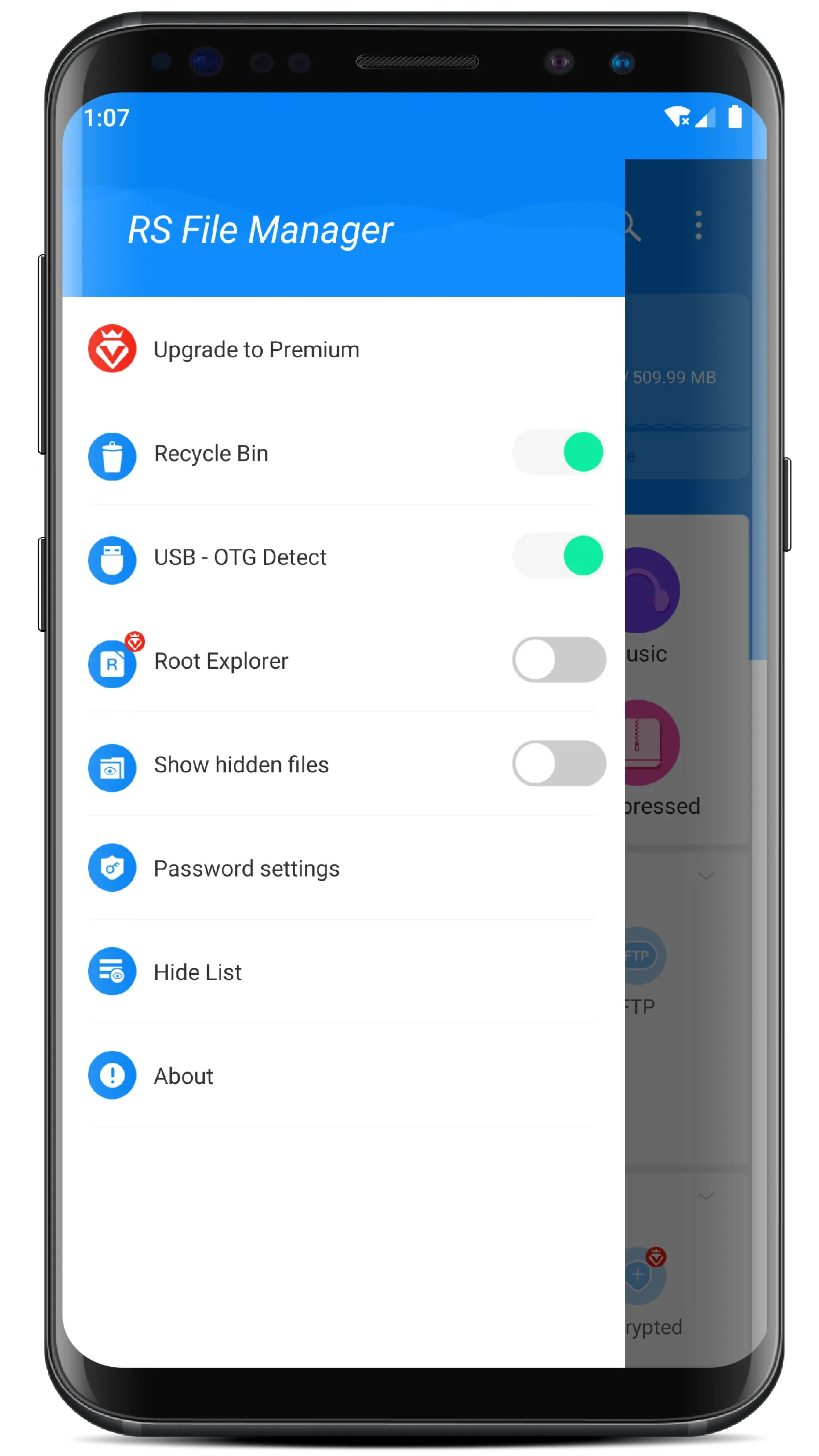 RS File Manager File Explorer | Indus Appstore | Screenshot