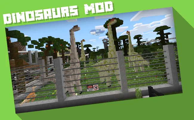 Jurassic Craft Dinosaurs Mod | Indus Appstore | Screenshot