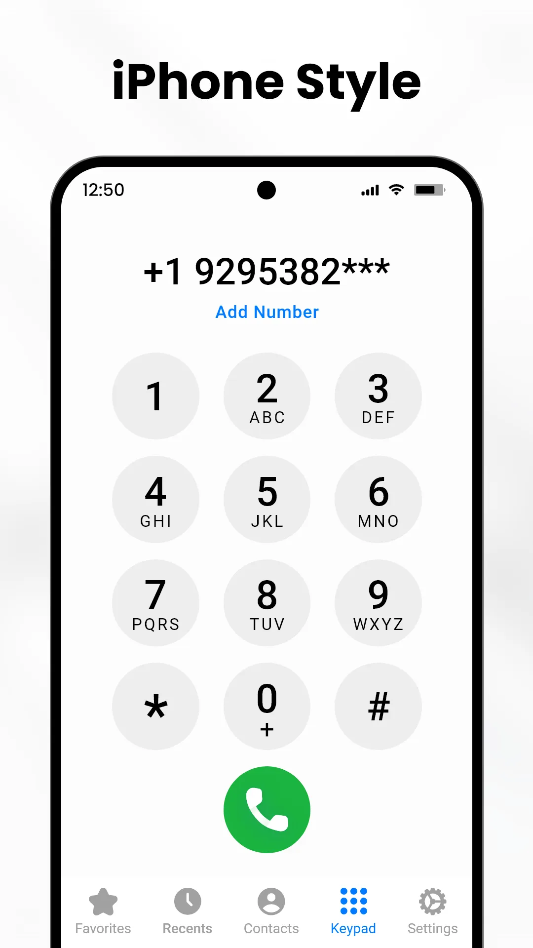 Contacts: iOS Style Dialer | Indus Appstore | Screenshot