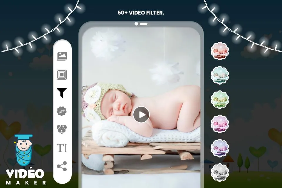 Baby Video Maker | Indus Appstore | Screenshot