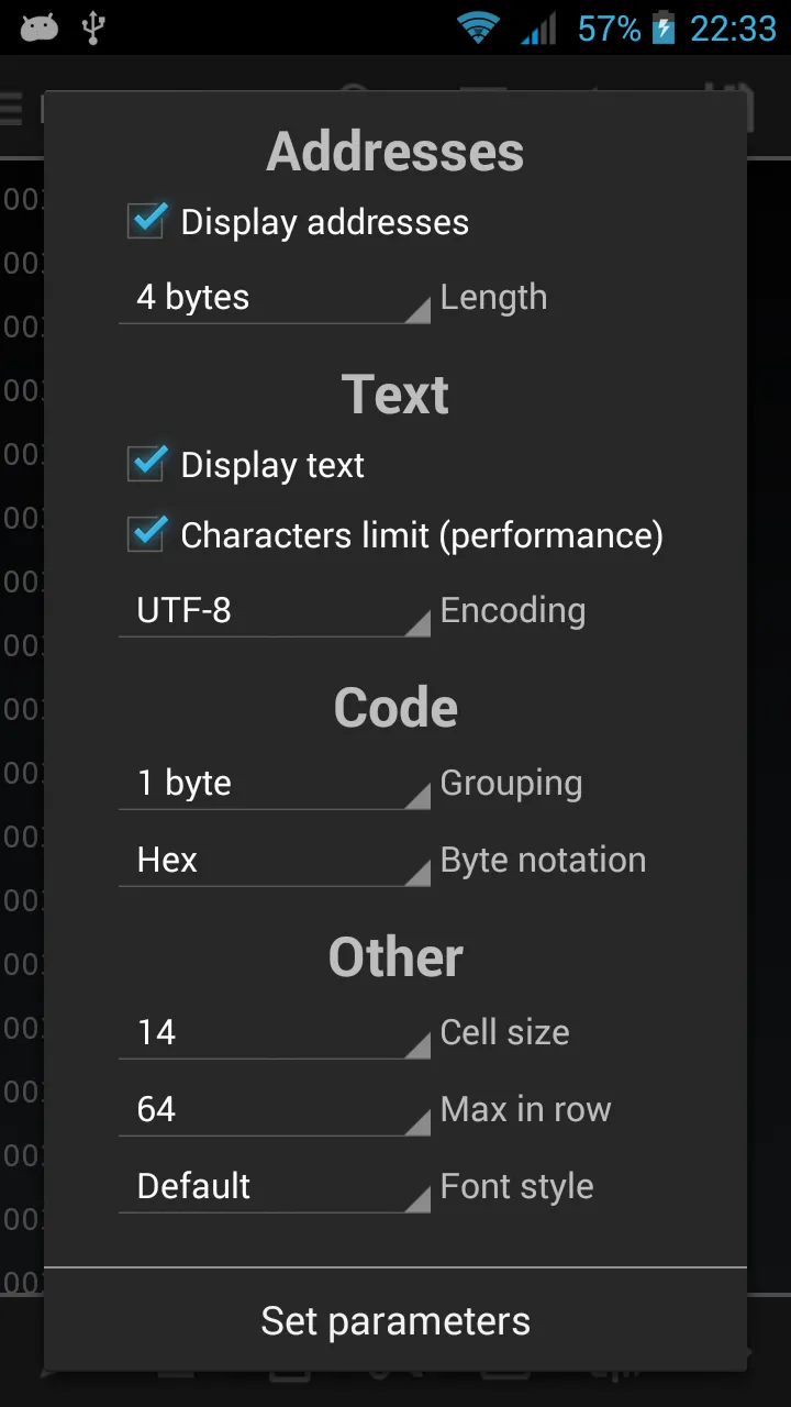 HEX Editor | Indus Appstore | Screenshot