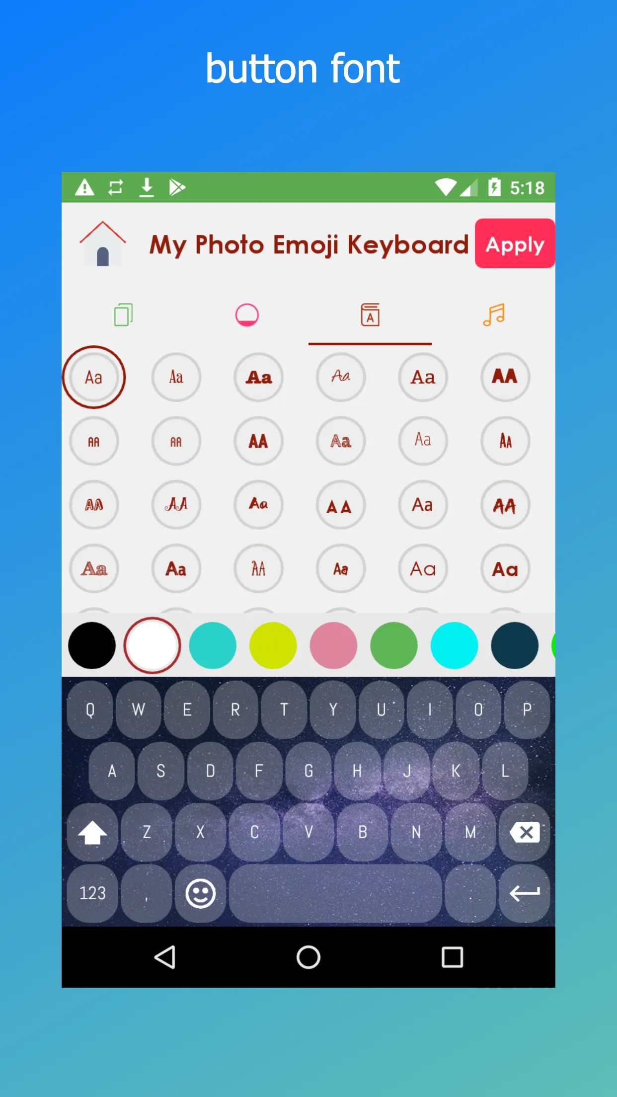 My Photo Emoji Keyboard | Indus Appstore | Screenshot