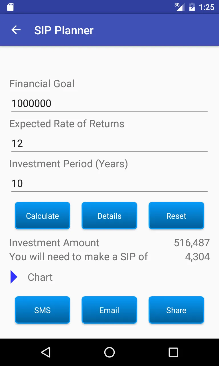 SIP Calculator | Indus Appstore | Screenshot