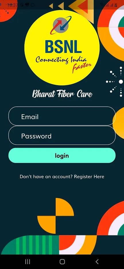 BSNL Bharat Fiber Care | Indus Appstore | Screenshot