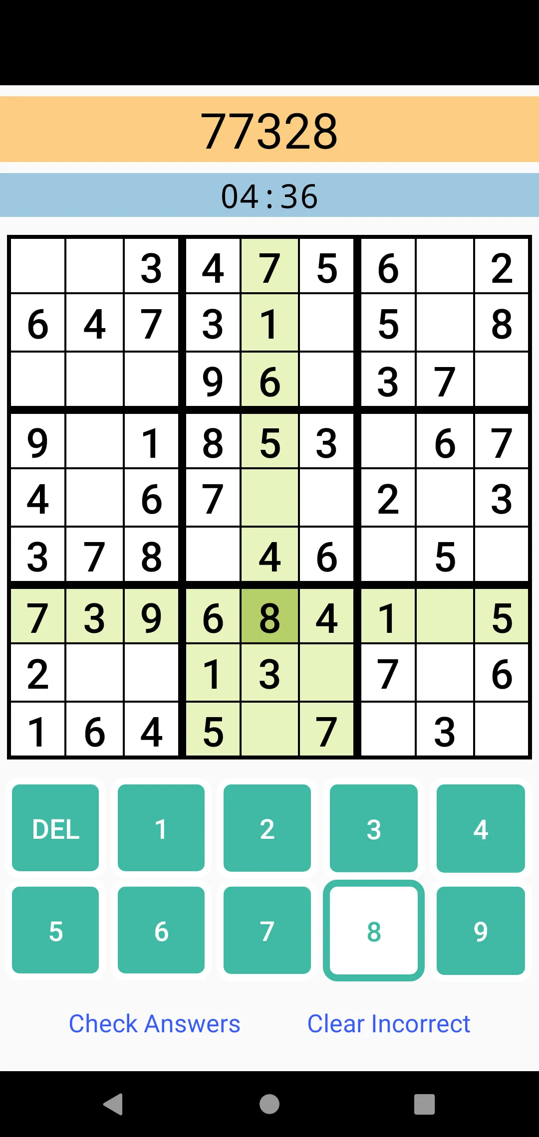 One Million Sudoku | Indus Appstore | Screenshot