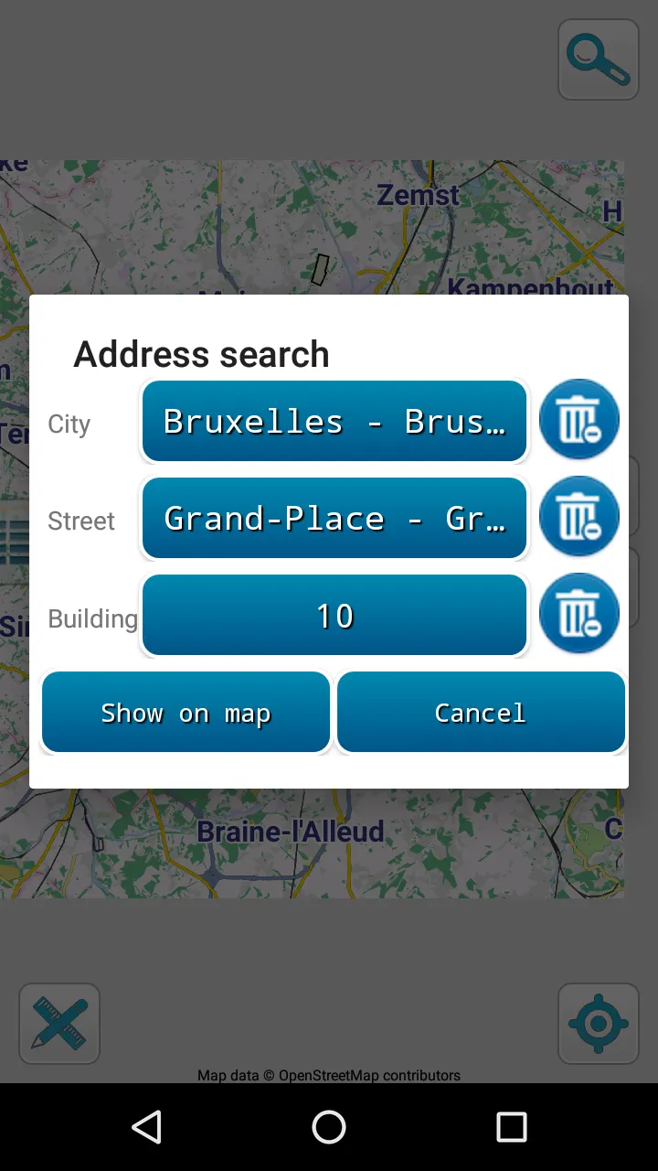 Map of Brussels offline | Indus Appstore | Screenshot