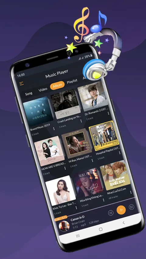 Music Player - MP3 Player, Vid | Indus Appstore | Screenshot