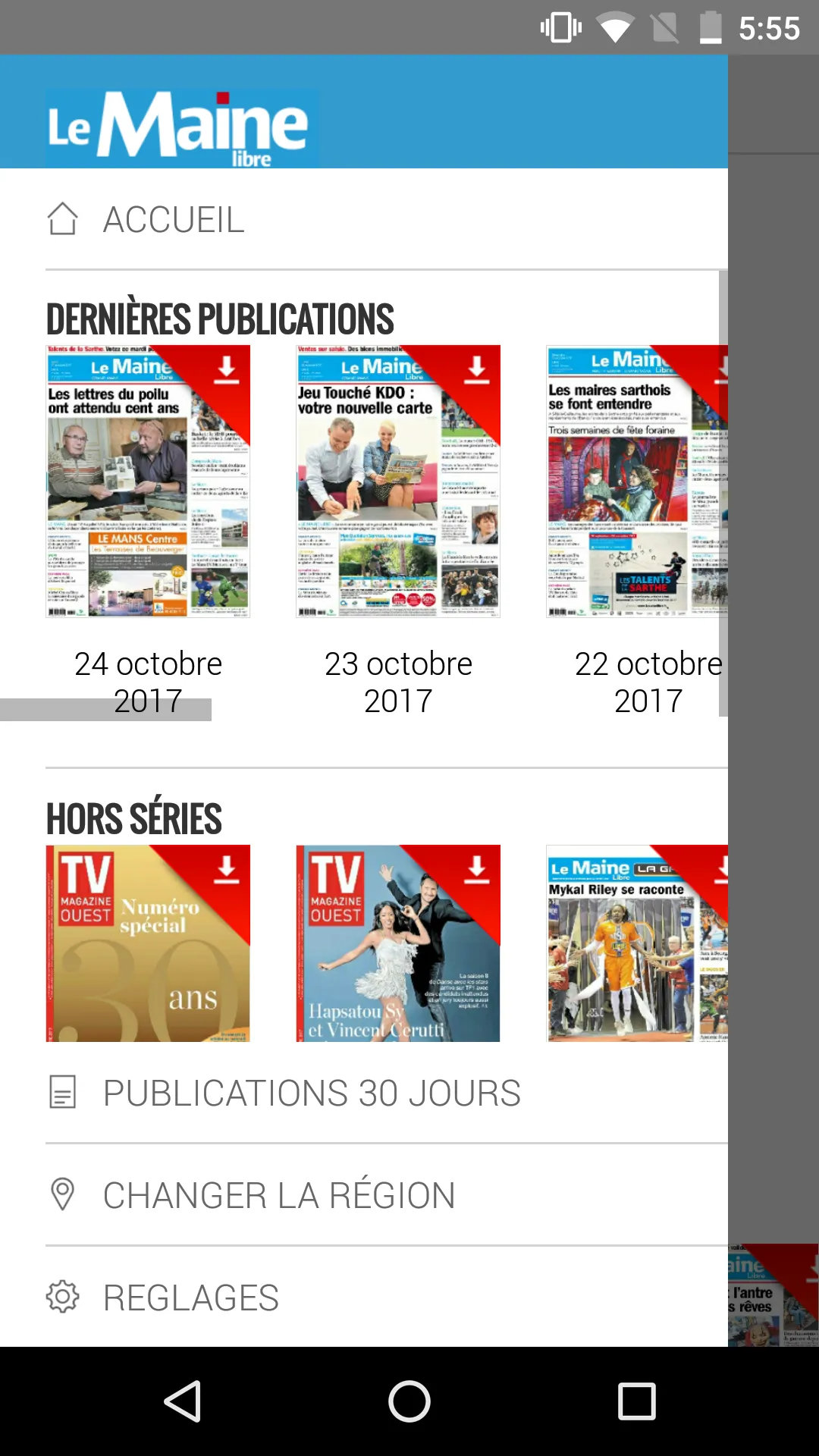 Le Maine Libre - Le Journal | Indus Appstore | Screenshot