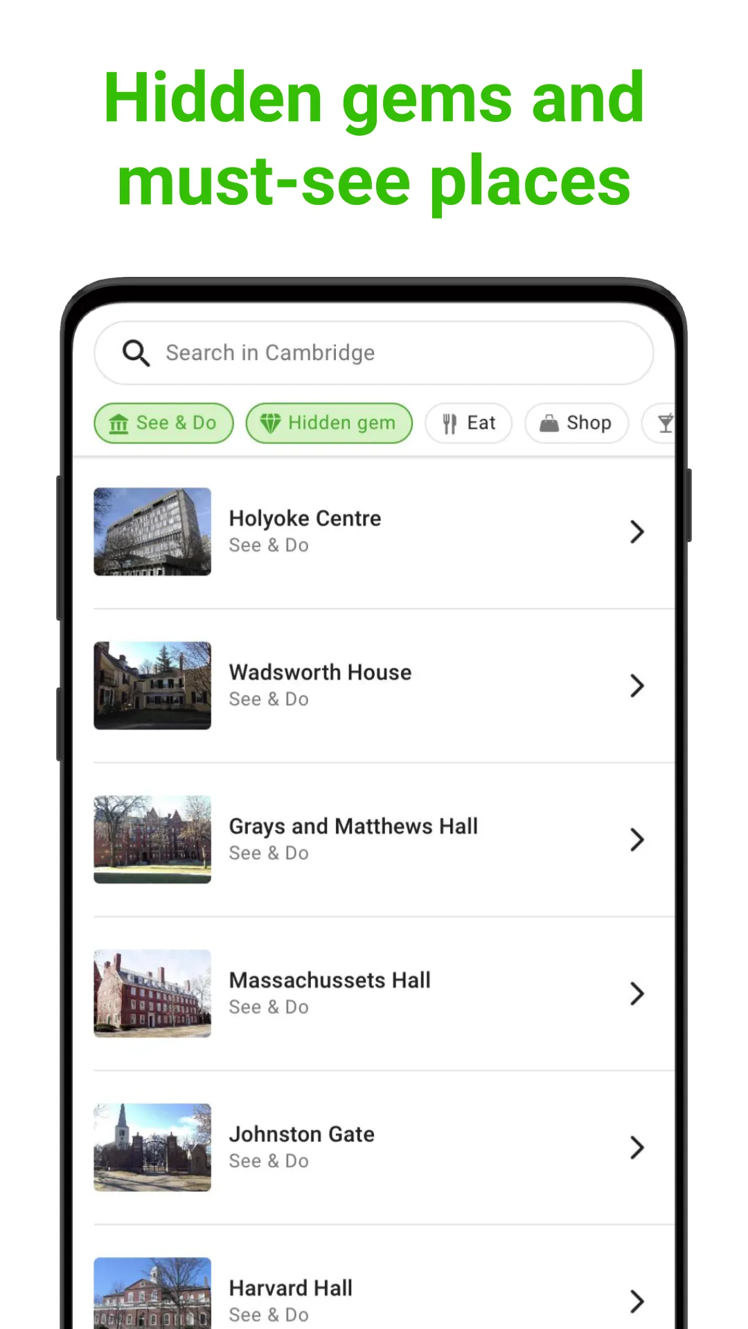 Cambridge SmartGuide | Indus Appstore | Screenshot