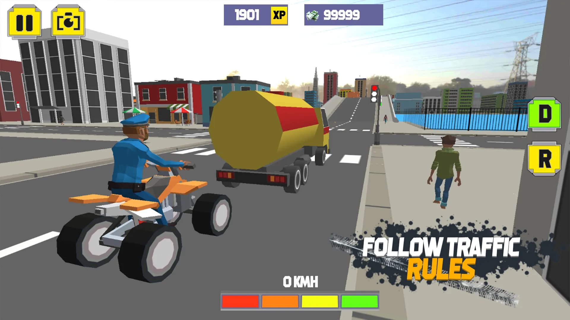 ATV QuadBike Driver Crazy Town | Indus Appstore | Screenshot