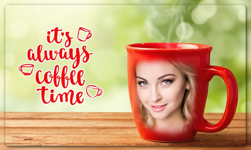 Coffee Mug Photo Frames | Indus Appstore | Screenshot