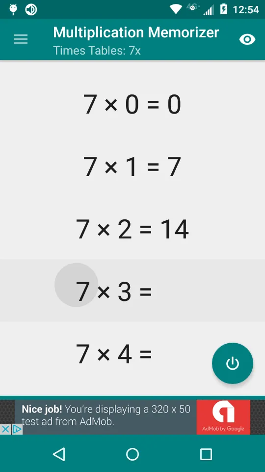 Multiplication Memorizer | Indus Appstore | Screenshot