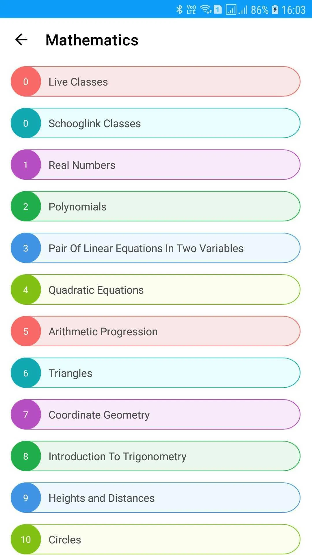 Schooglink Curriculum - Online | Indus Appstore | Screenshot