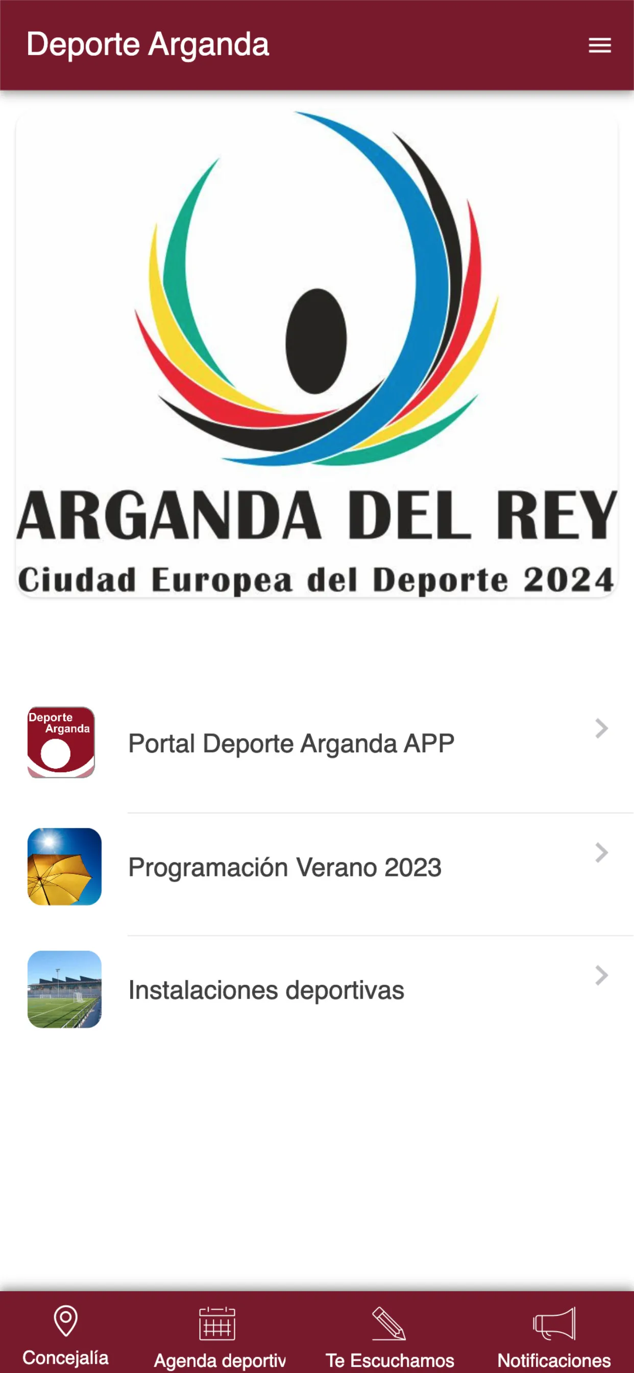 Deporte Arganda | Indus Appstore | Screenshot