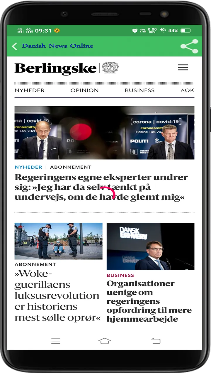 Danish News All | Indus Appstore | Screenshot