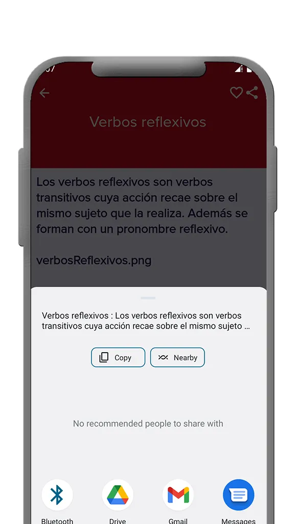 Spanish Grammar tenses | Indus Appstore | Screenshot