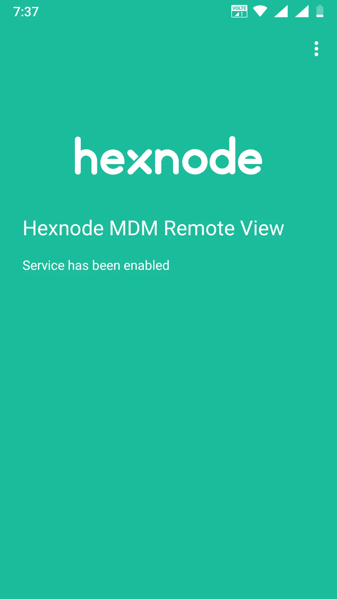 Hexnode MDM Remote View | Indus Appstore | Screenshot