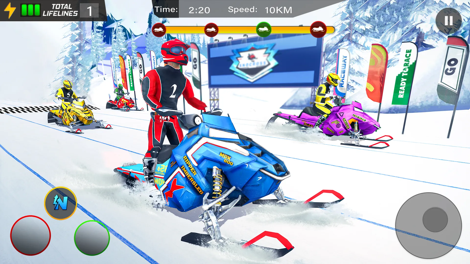 Bike Racing – Snocross Xtreme | Indus Appstore | Screenshot