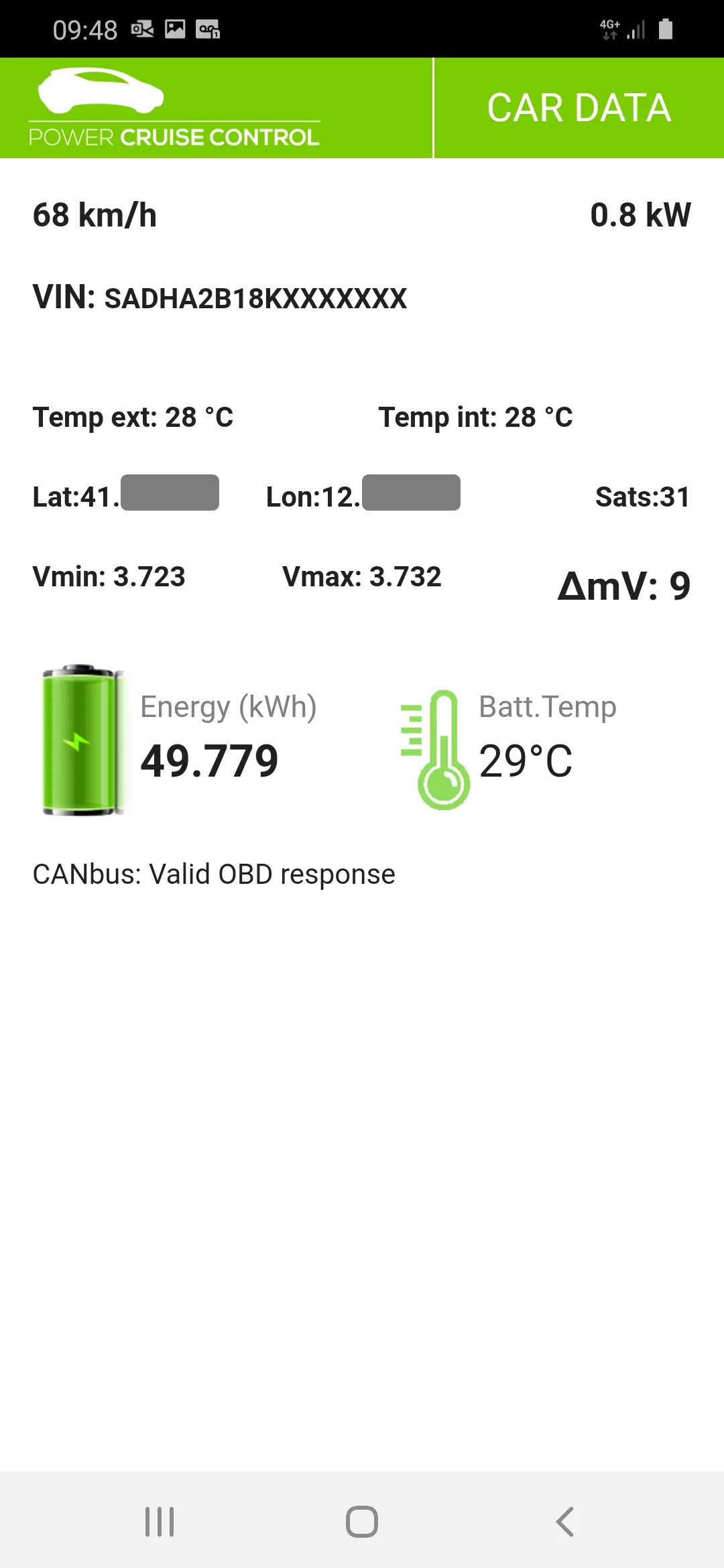 I-Pace - Power Cruise Control® | Indus Appstore | Screenshot