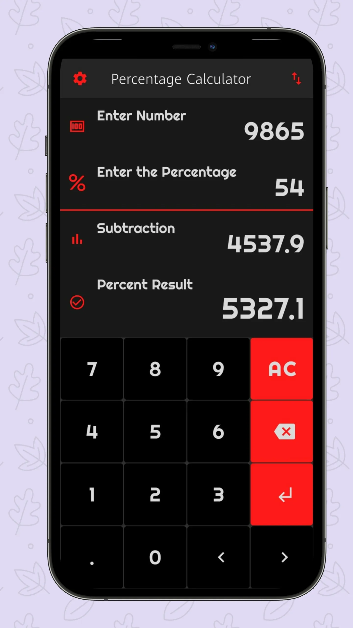 Percentage Calculator | Indus Appstore | Screenshot