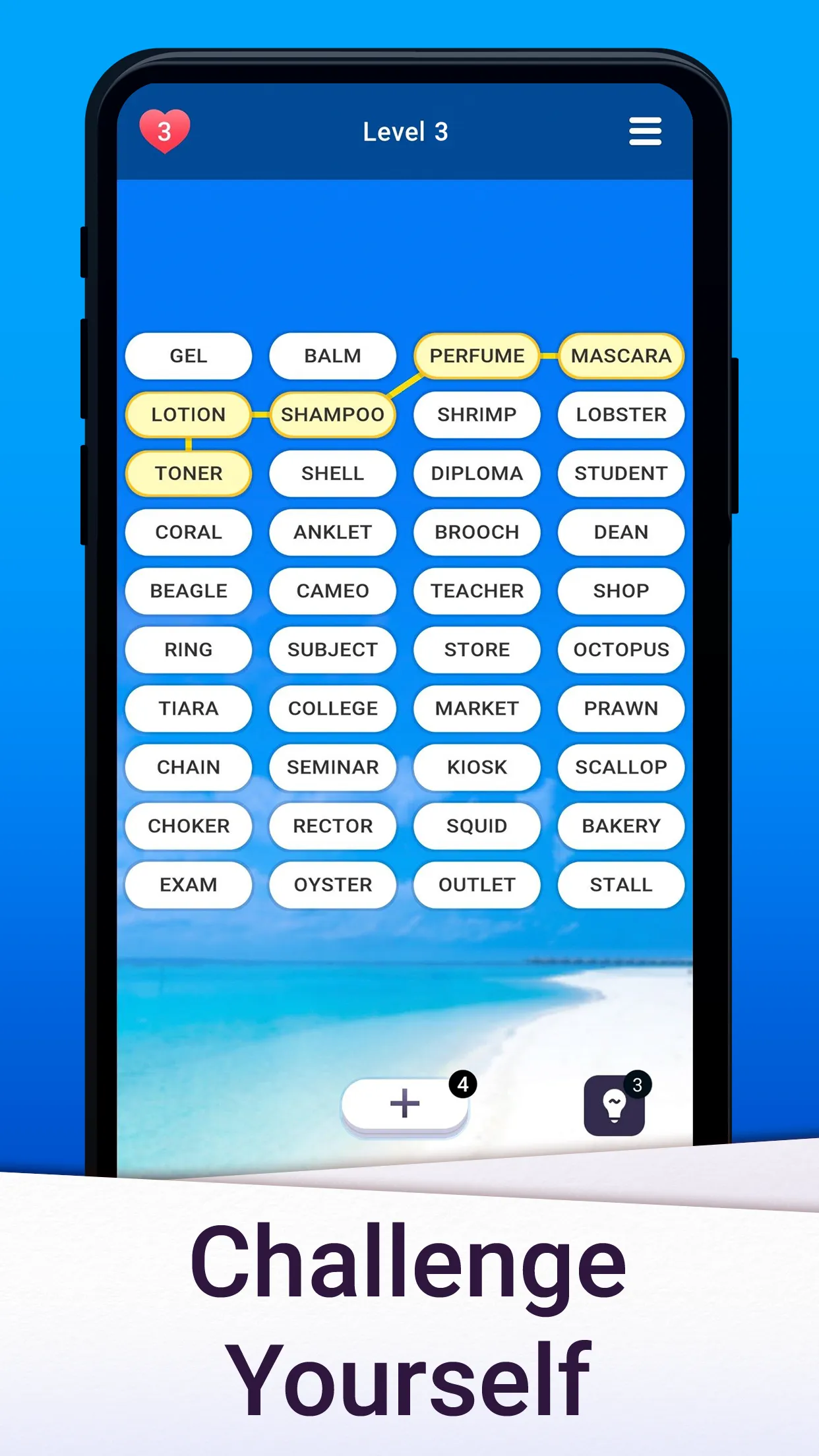 Associations: Word Puzzle Game | Indus Appstore | Screenshot