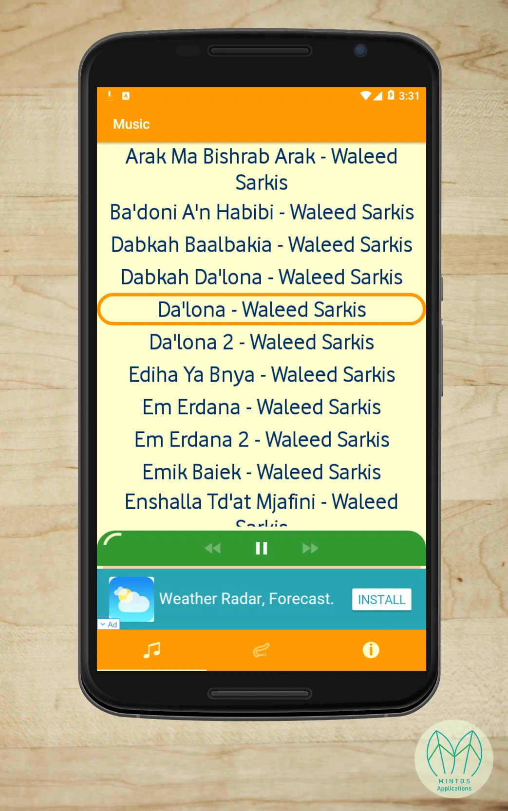 Dabkeh | Dabkah Dance | Debke | Indus Appstore | Screenshot