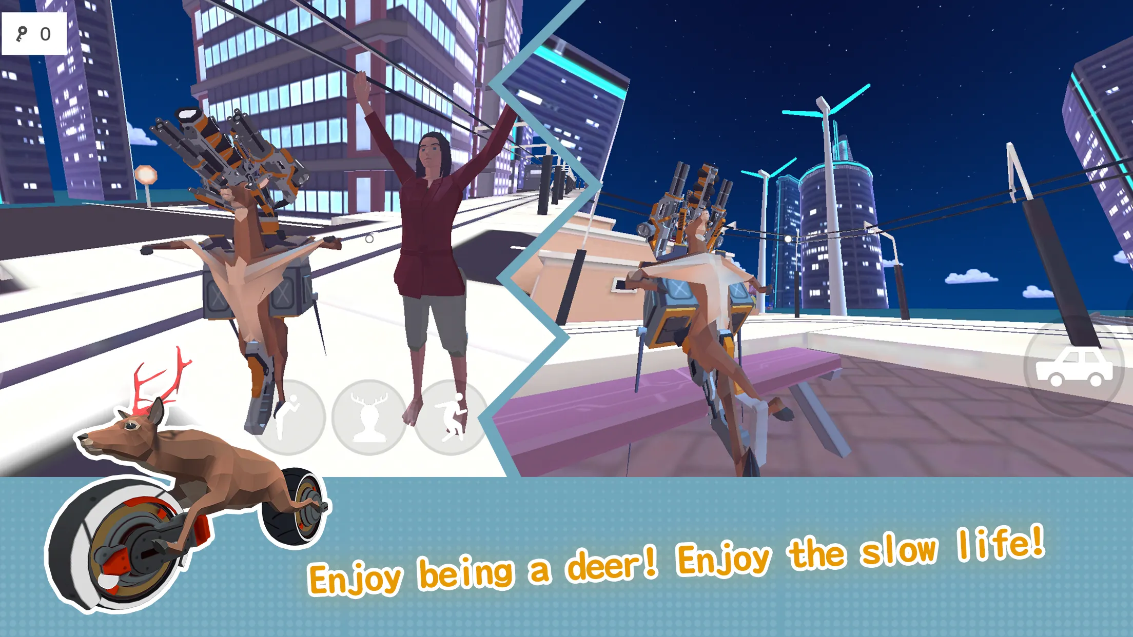 DEEEER Simulator: Future World | Indus Appstore | Screenshot