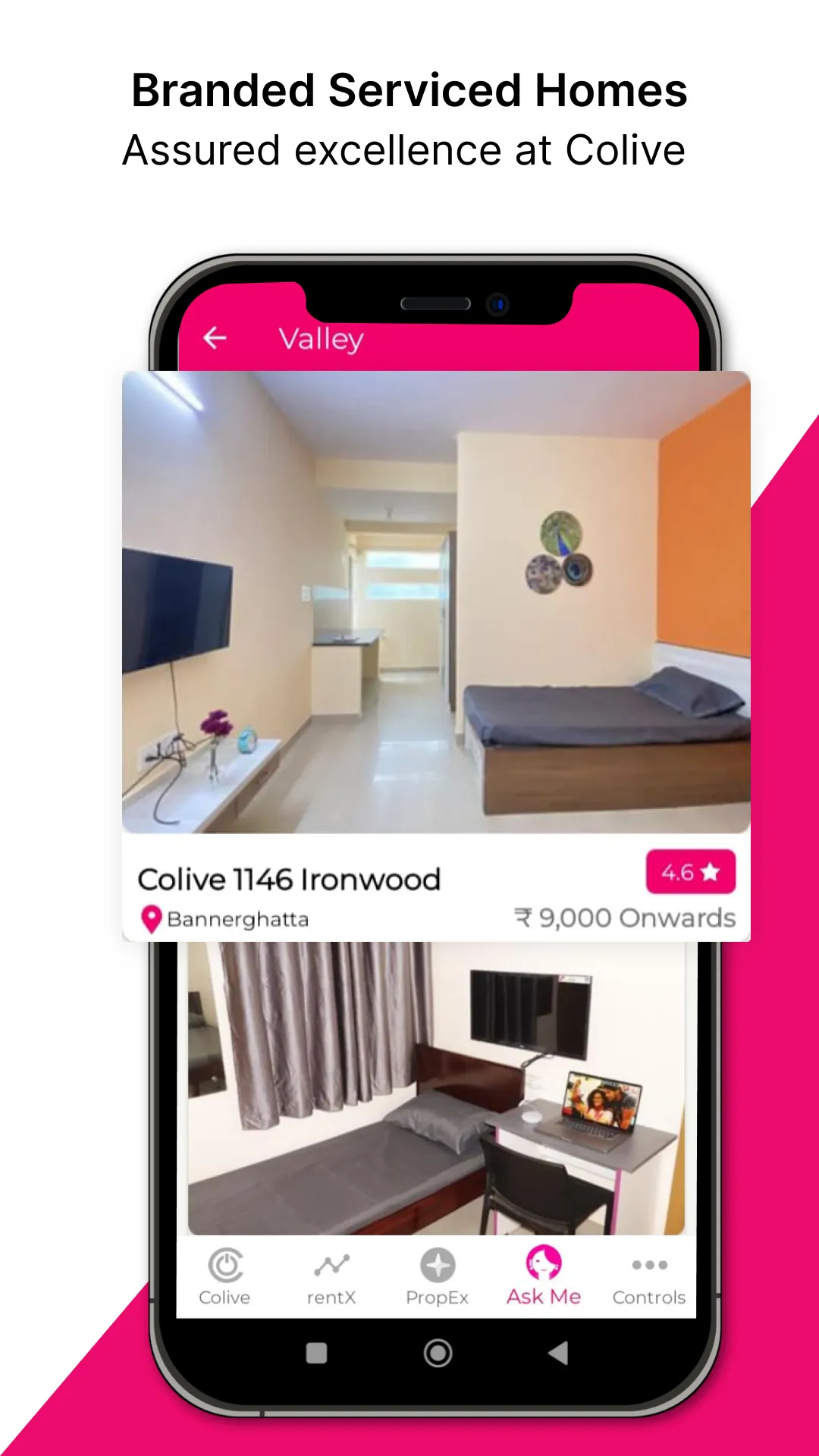 Colive: Rent PG/Hostel/Room | Indus Appstore | Screenshot